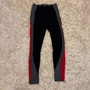 Lululemon Athletica Gray and Black Leggings